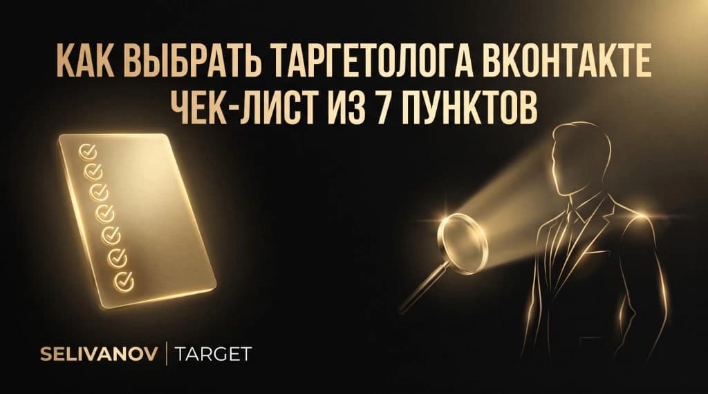 Как выбрать таргетолога ВКонтакте: чек-лист из 7 пунктов