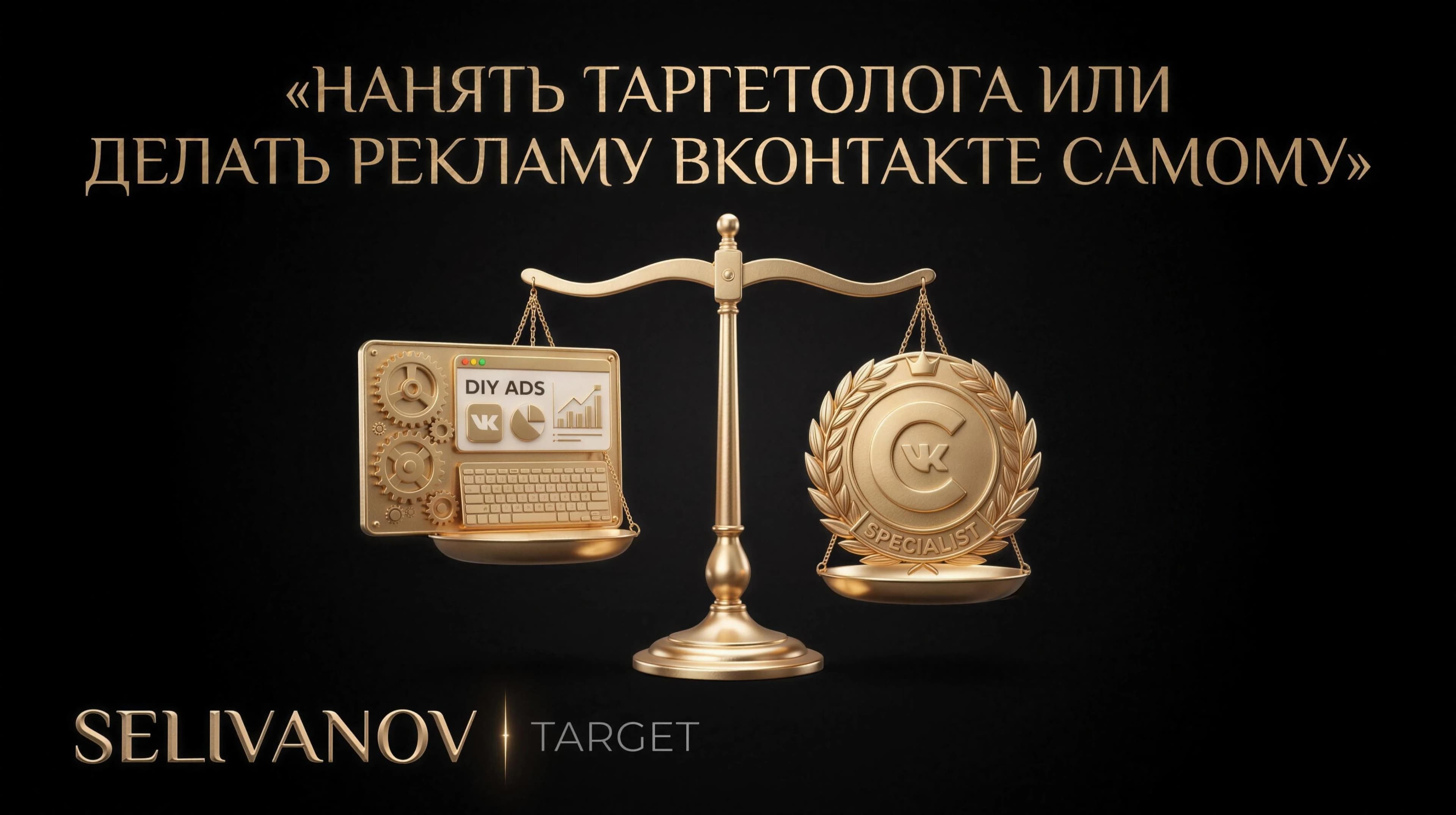 Нанять таргетолога или делать рекламу ВКонтакте самому