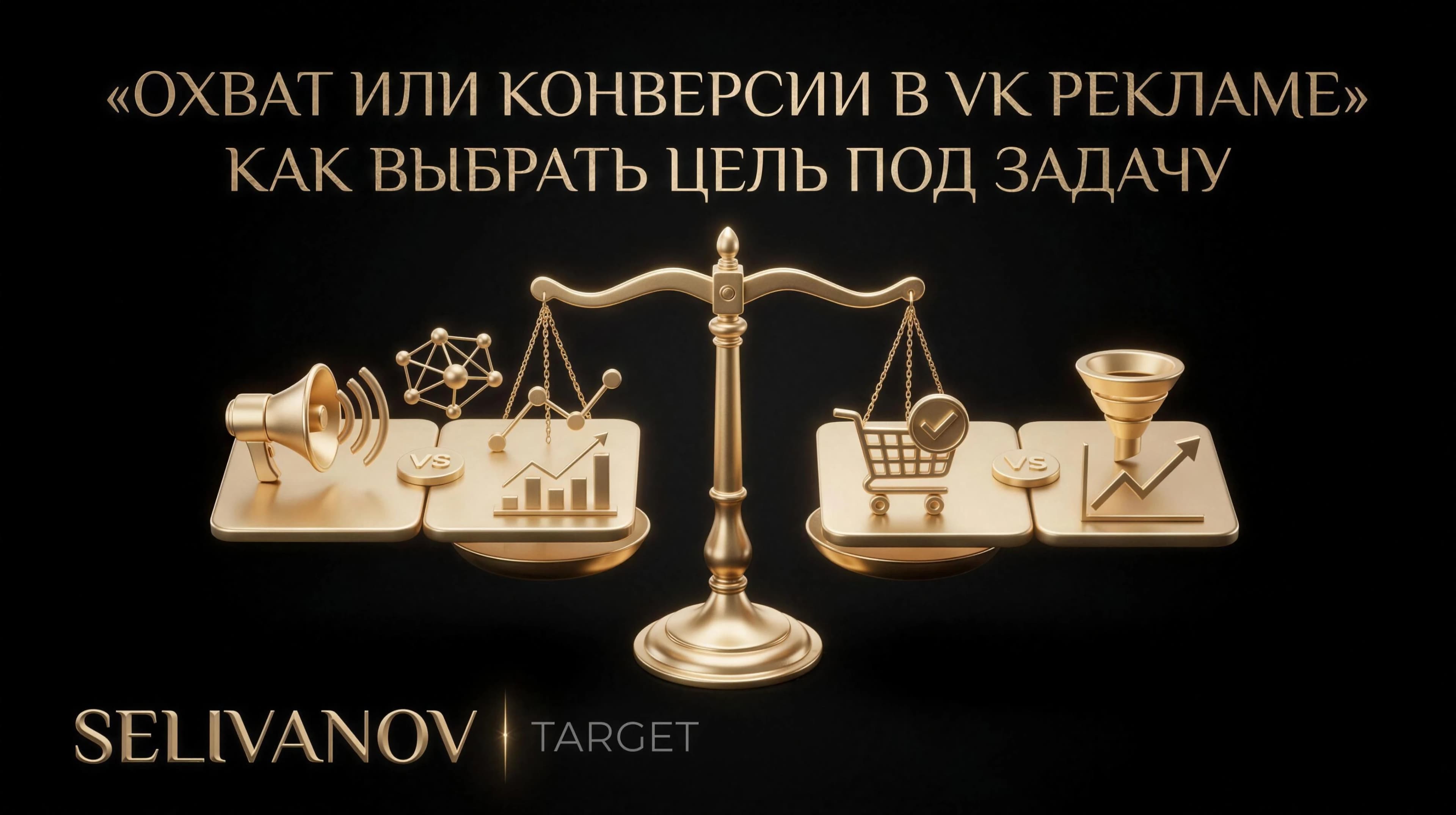 Охват или конверсии в VK Рекламе