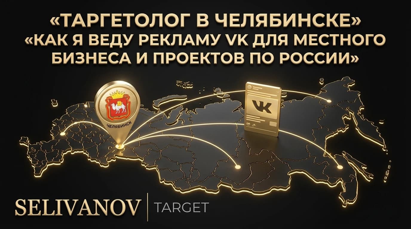 Таргетолог в Челябинске: как я веду рекламу VK для местного бизнеса и проектов по России