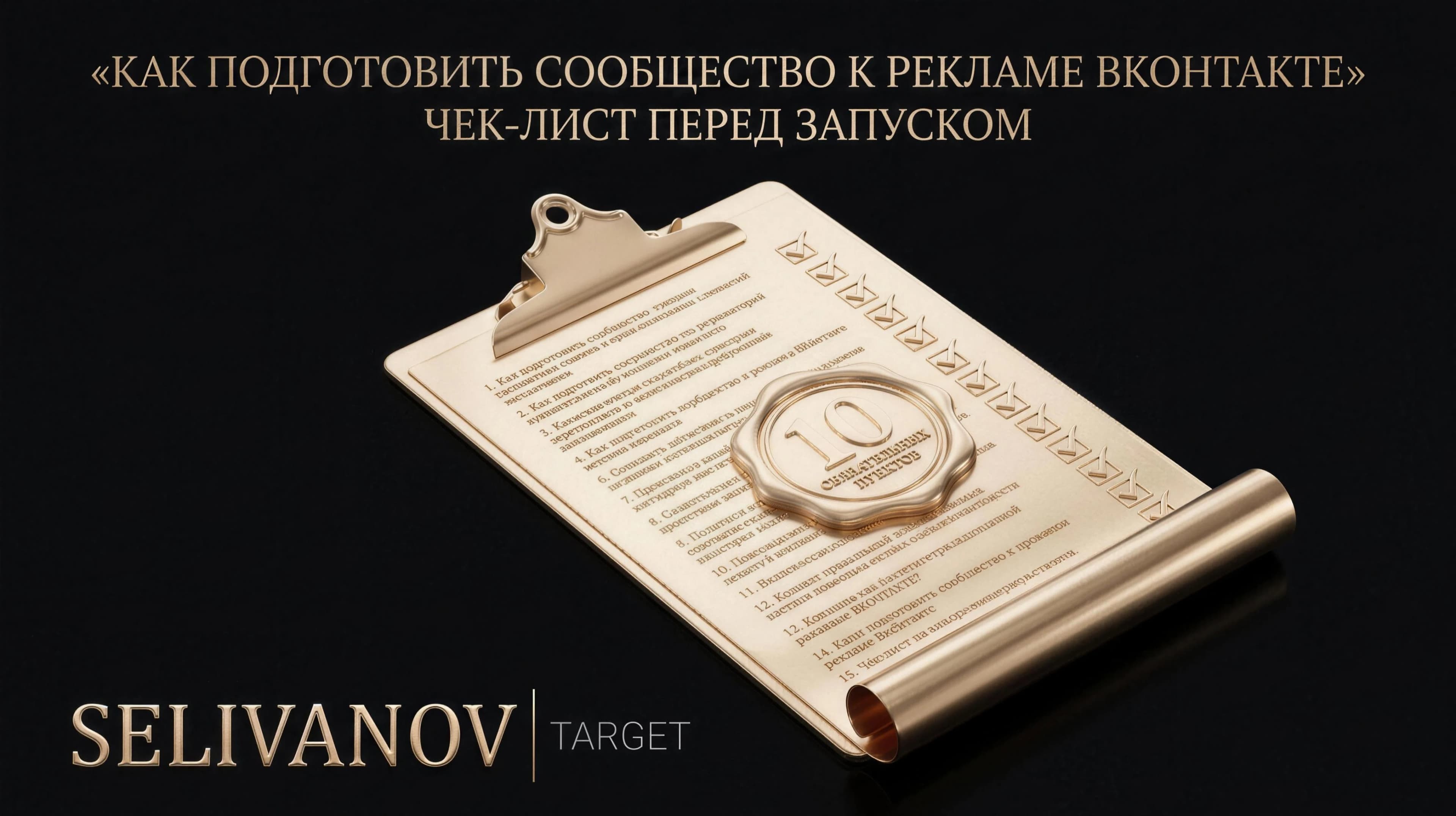 Как подготовить сообщество к рекламе ВКонтакте