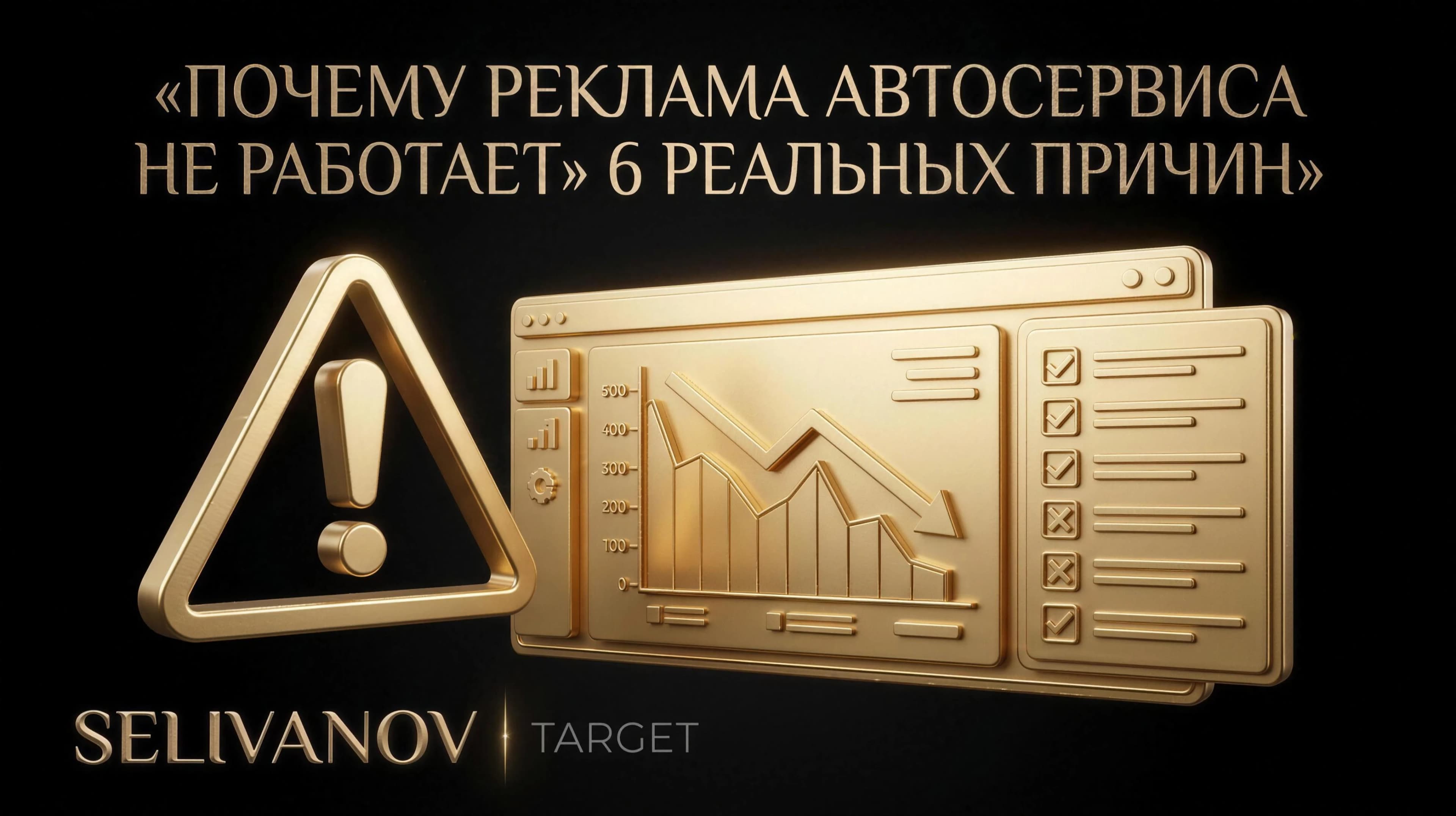 Почему реклама автосервиса ВКонтакте не работает
