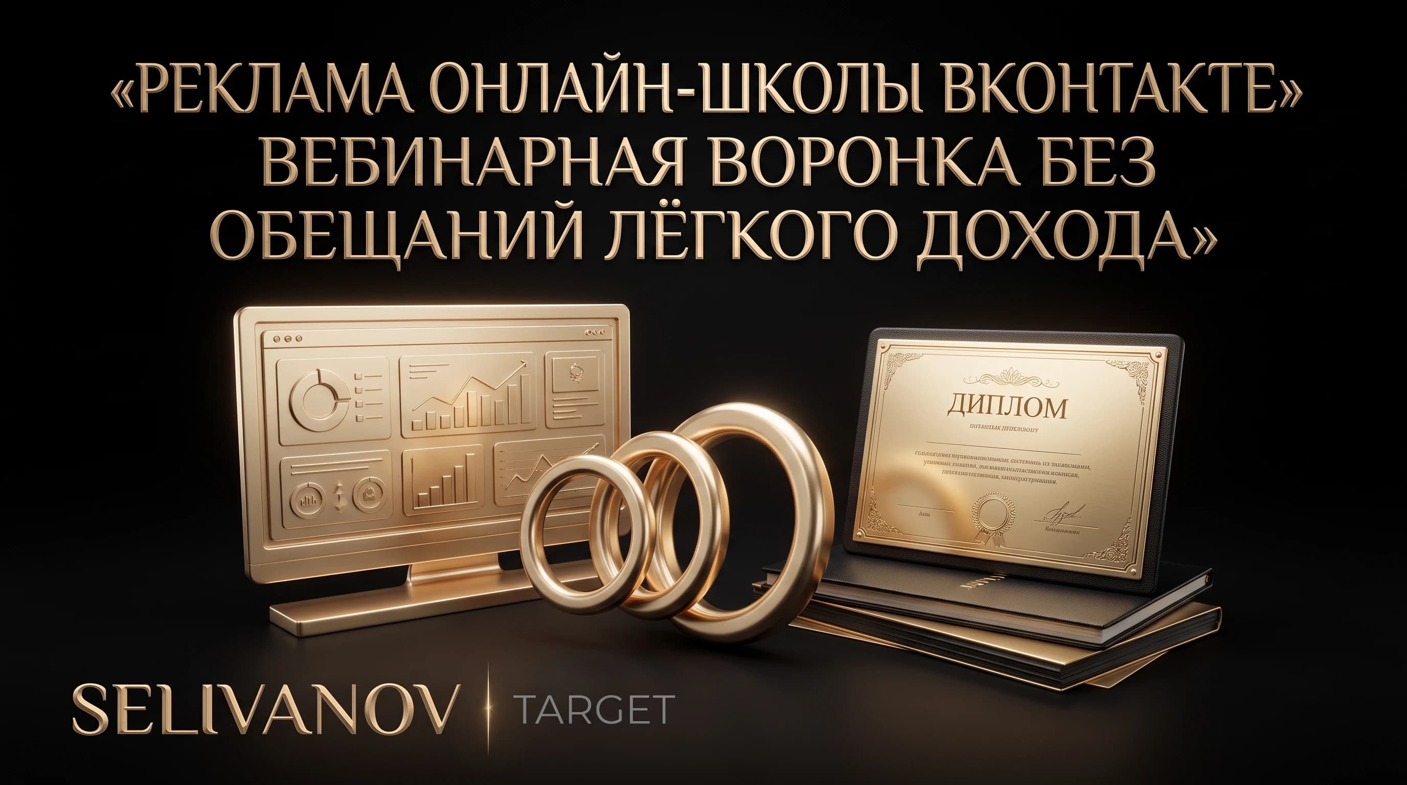 Реклама онлайн-школы ВКонтакте: вебинарная воронка без обещаний лёгкого дохода