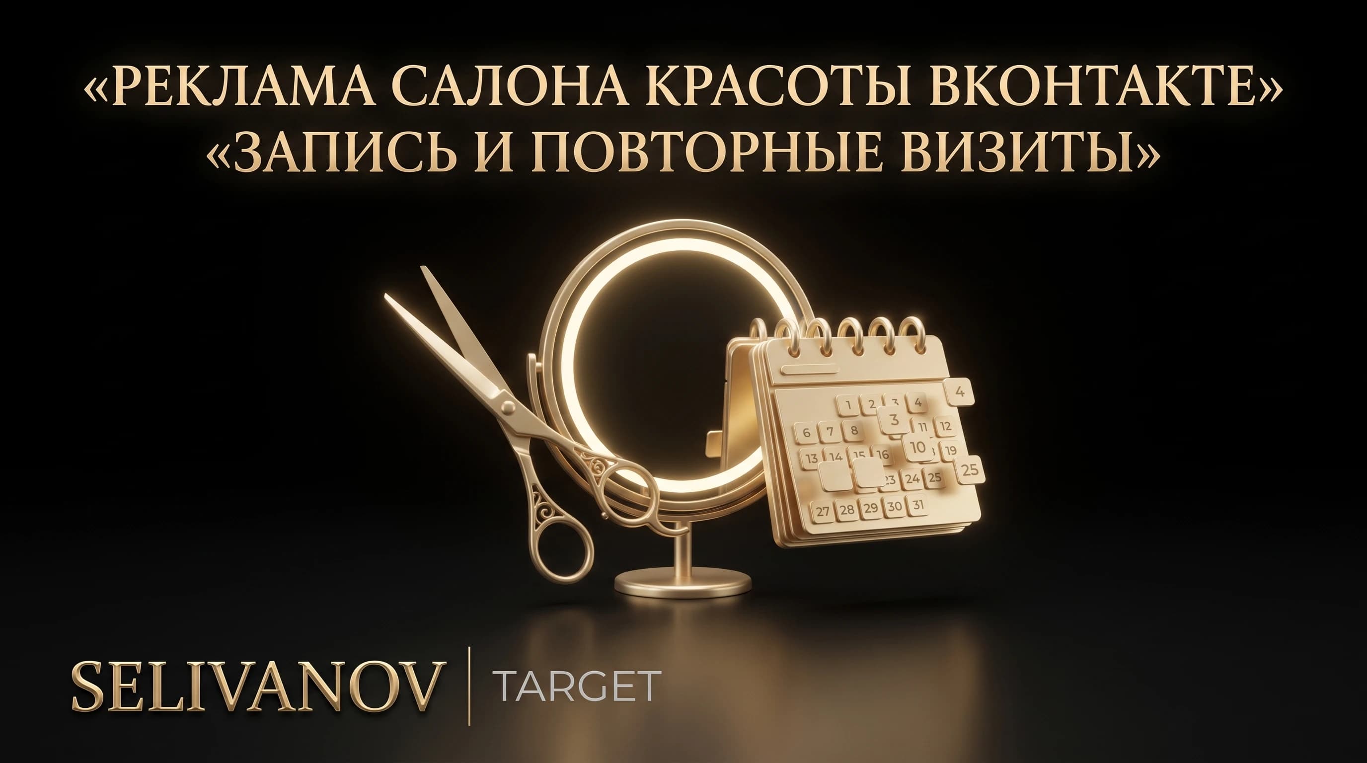 Реклама салона красоты ВКонтакте: запись и повторные визиты