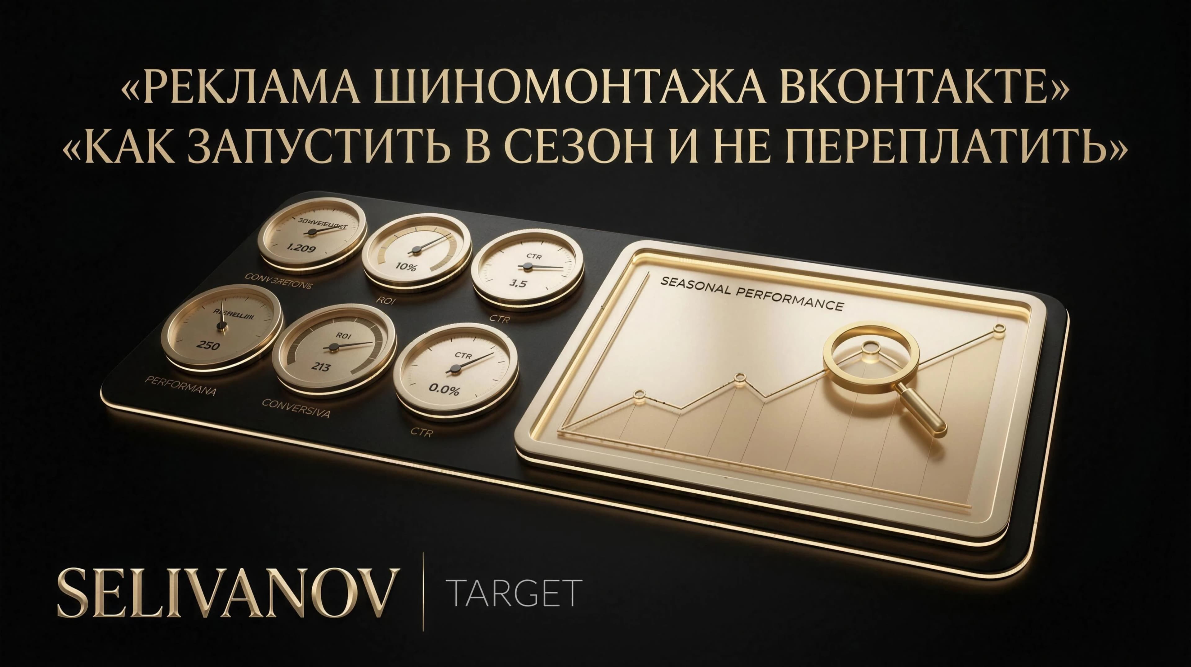 Реклама шиномонтажа ВКонтакте