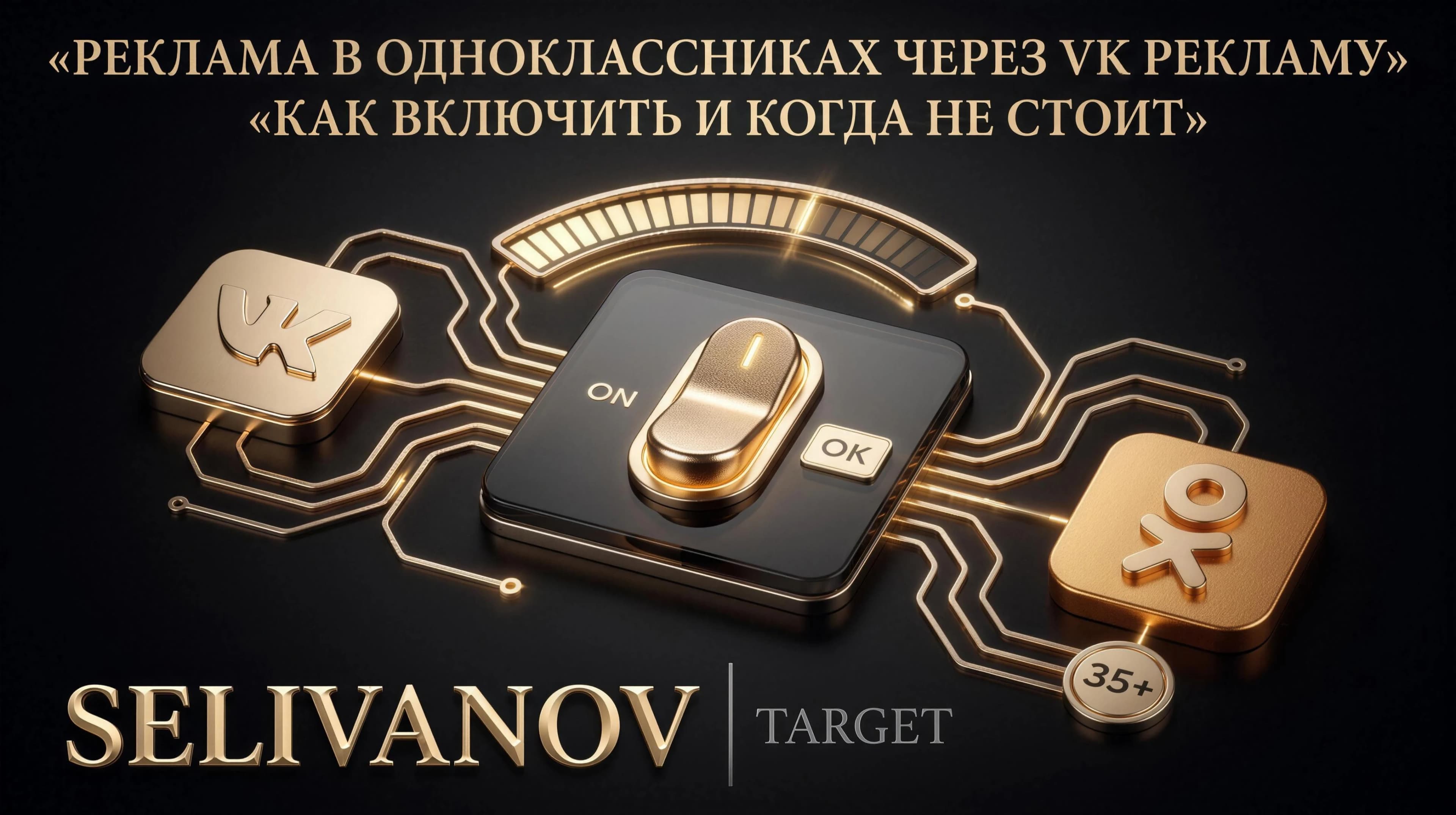 Реклама в Одноклассниках через VK Рекламу: единый кабинет ads.vk.ru и аудитория 35+