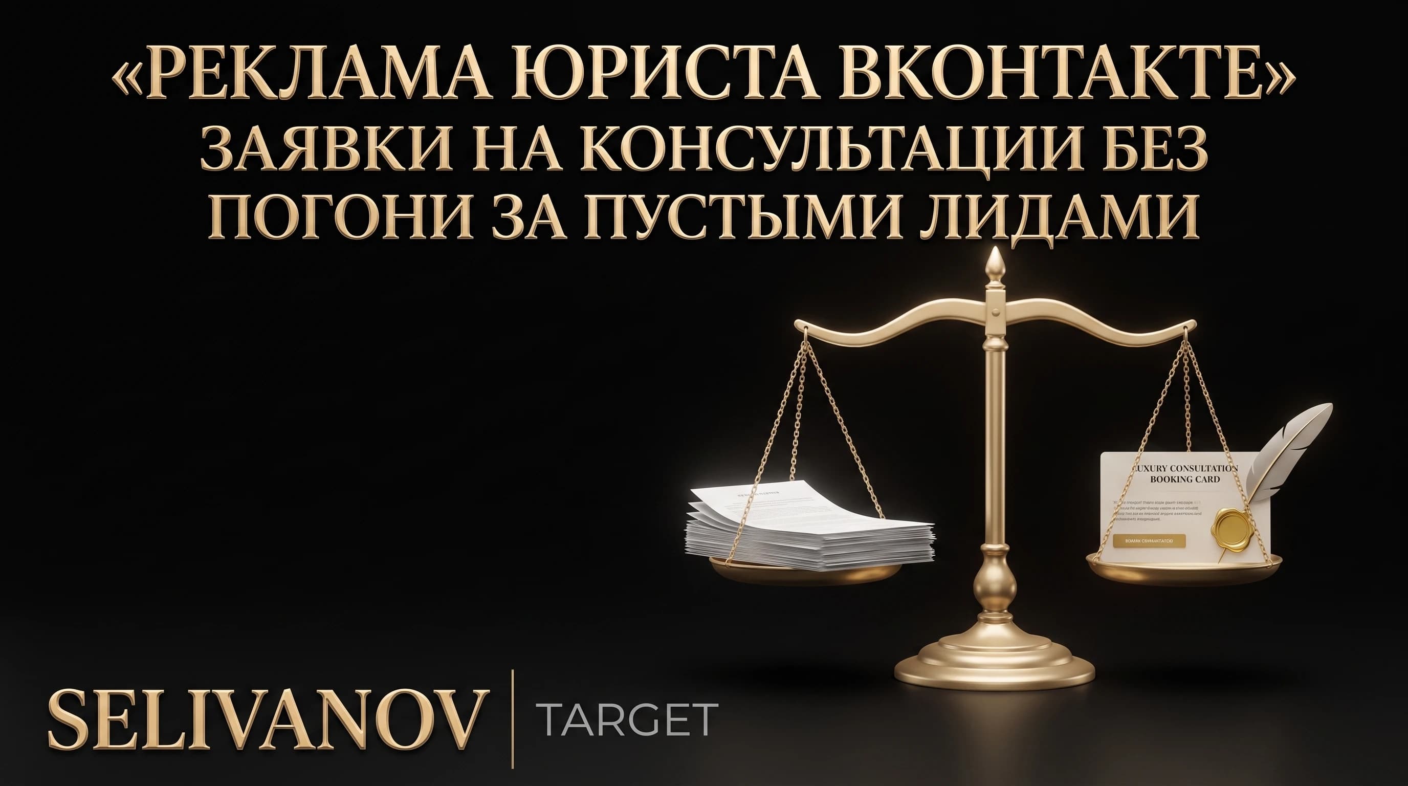 Реклама юриста ВКонтакте: заявки на консультации без погони за пустыми лидами
