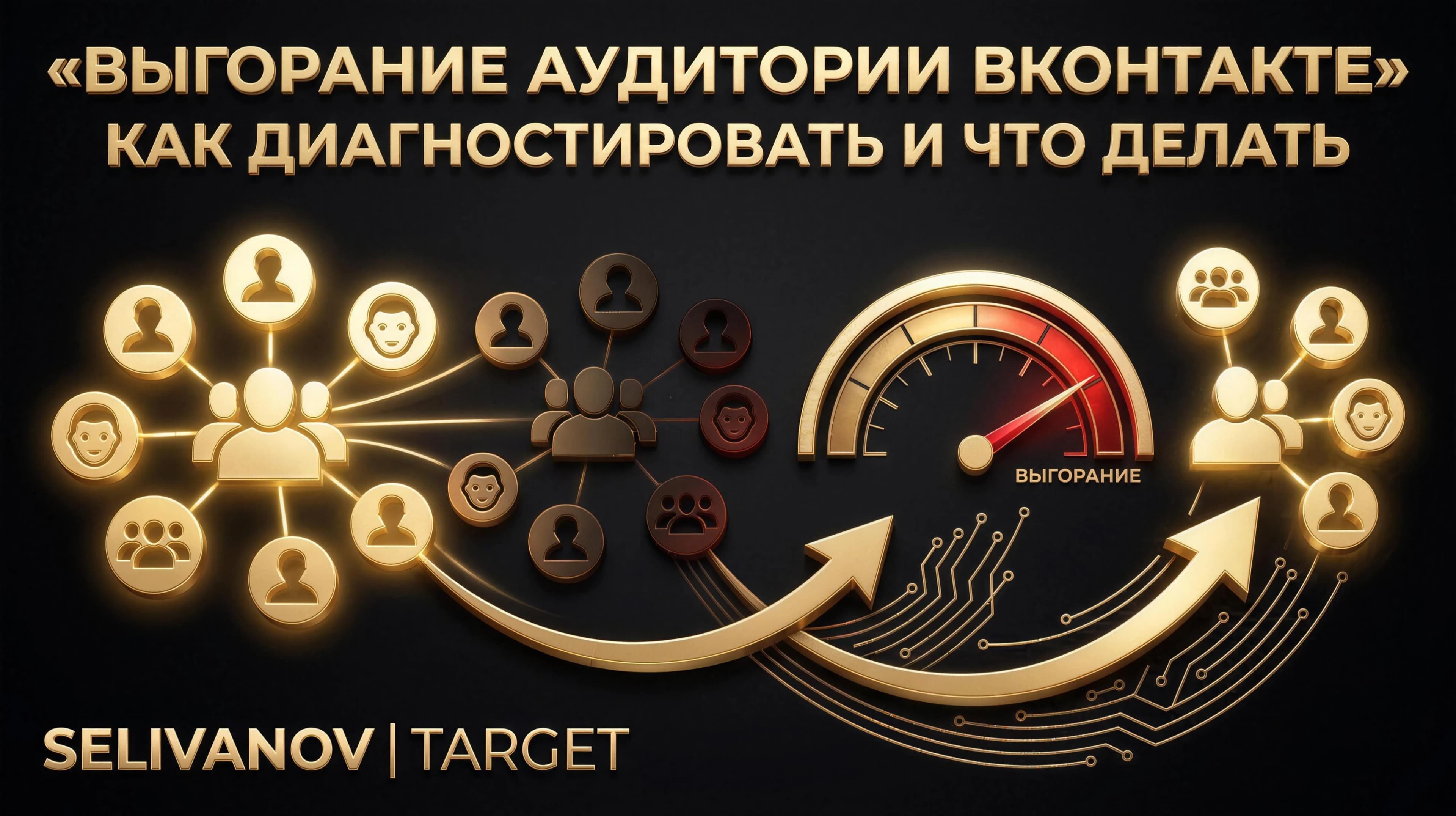 Выгорание аудитории ВКонтакте